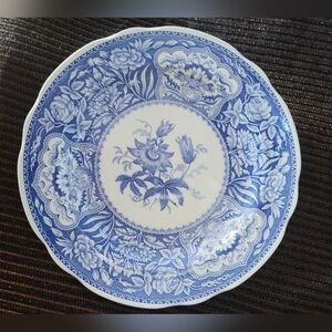 The Spode Blue Room Collection Plate Made in England